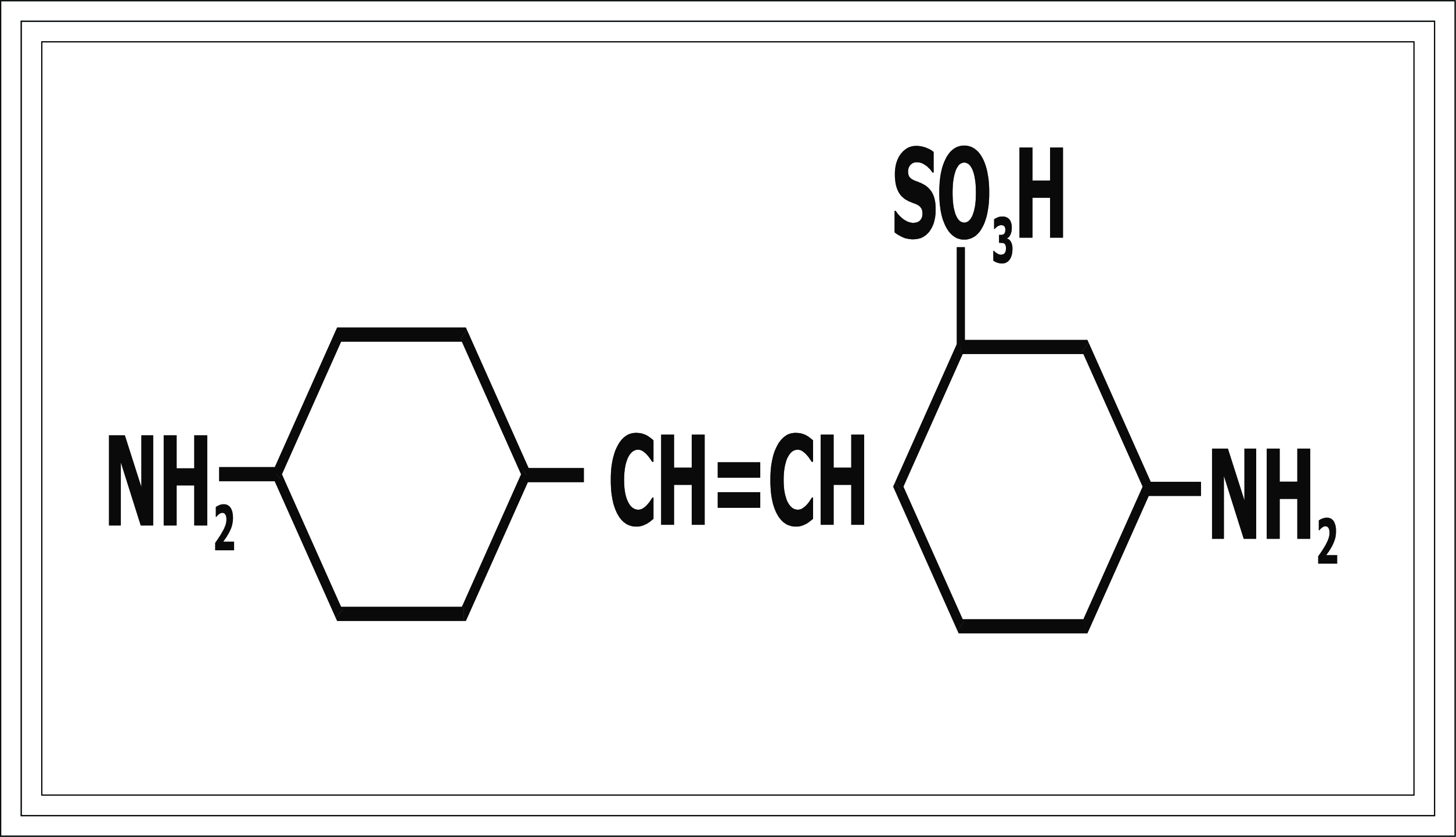2) 4,-4' diamino stilbene - 2,-2' - disulfonic aci