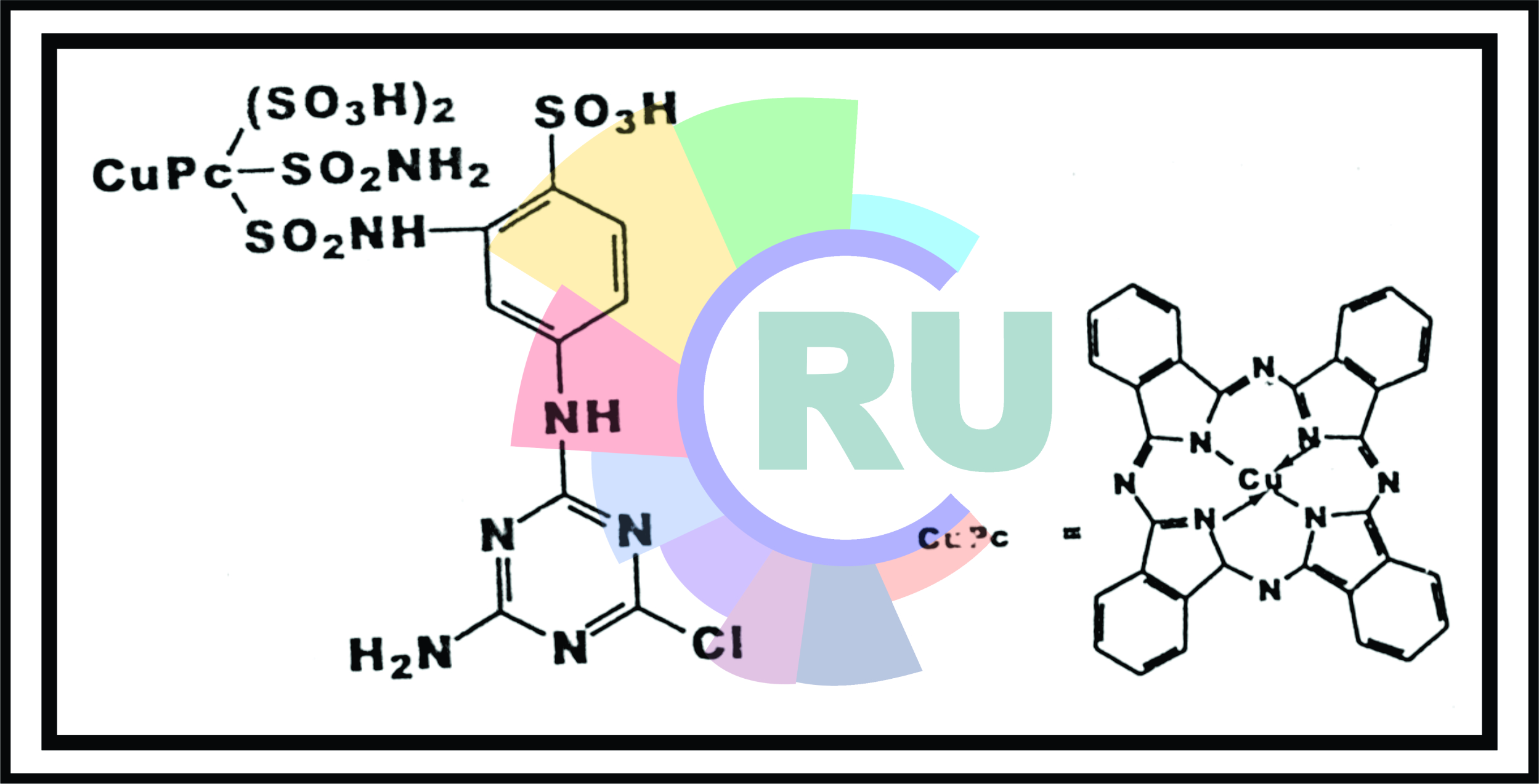 Phthalocyanine reactive dyes:- Explained in brief