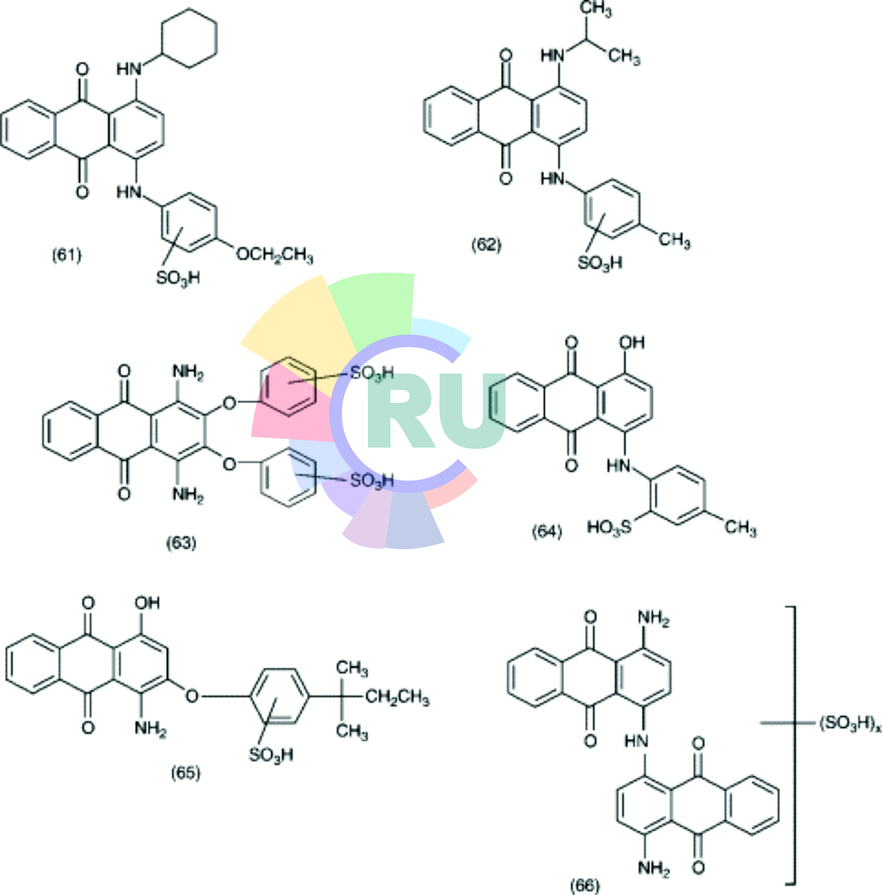 Disperse Anthraquinone Dyes - 2